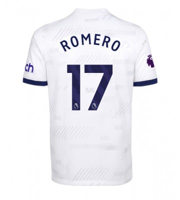 Tottenham Hotspur Cristian Romero #17 Primera Equipación 2023-24 Manga Corta